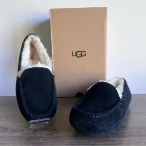Ugg Ascot Black Slipper Kids Size 5 #B1146