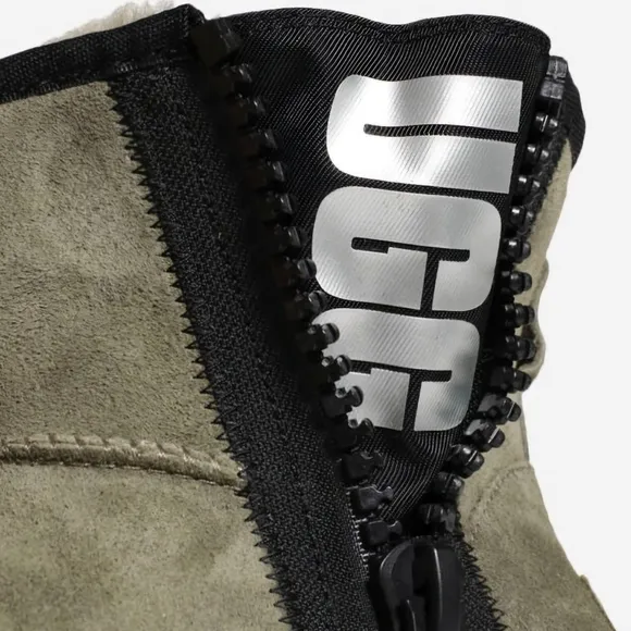 Ugg Classic Mini Zipper Tape Logo Women Boots  new