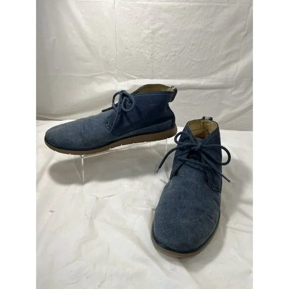 UGG Freamon 1016743 Blue Lace Up Ankle Chukka Boots Mens Size 10