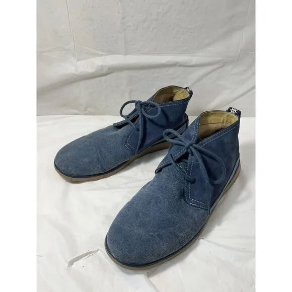 UGG Freamon 1016743 Blue Lace Up Ankle Chukka Boots Mens Size 10
