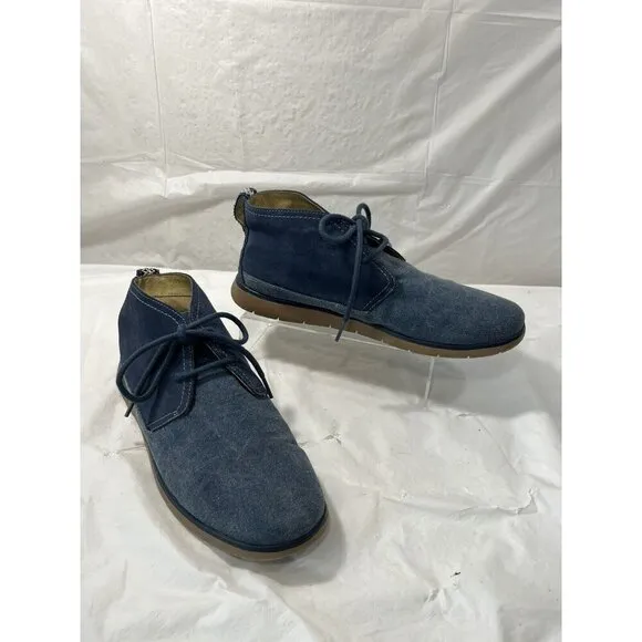 UGG Freamon 1016743 Blue Lace Up Ankle Chukka Boots Mens Size 10
