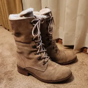 UGG Gradin Chestnut Lace-up Boots