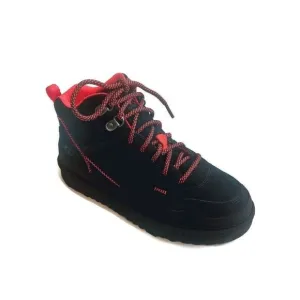 UGG Highland Hi Heritage Lace Up Sneaker Boots Kids Size 3 Black 1134550K