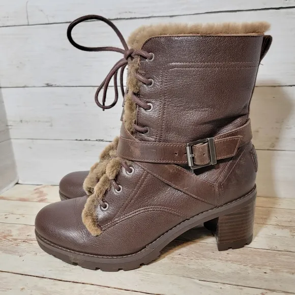 UGG Ingrid lace-up boots