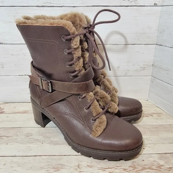 UGG Ingrid lace-up boots