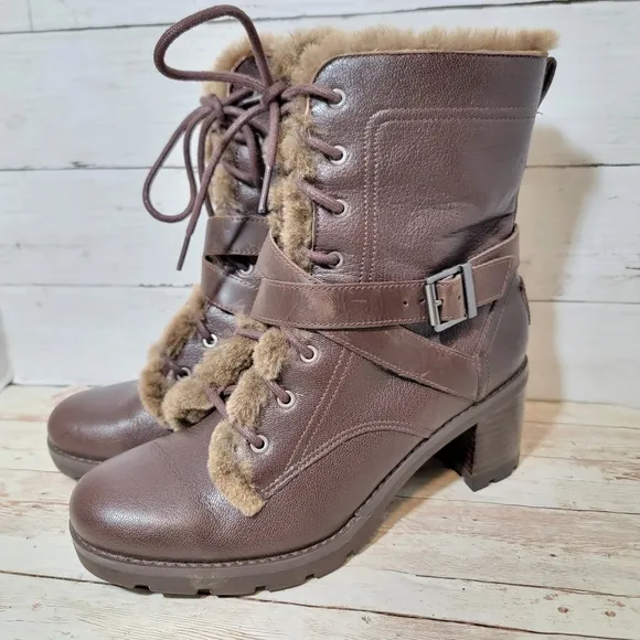 UGG Ingrid lace-up boots