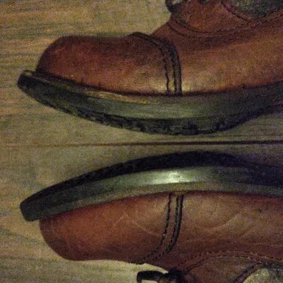 UGG Italian Collection &quot;Calvina&quot; Leather Combat/Moto Boots