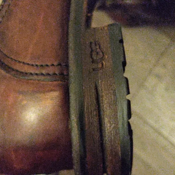 UGG Italian Collection &quot;Calvina&quot; Leather Combat/Moto Boots