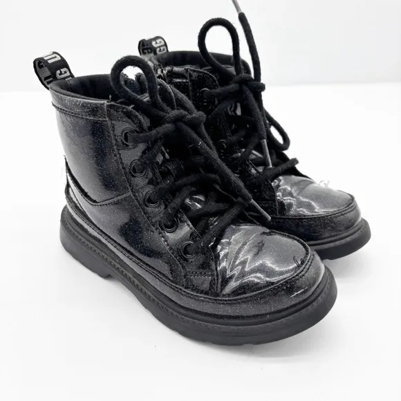 UGG Lace Up Glitter Boots