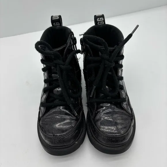 UGG Lace Up Glitter Boots