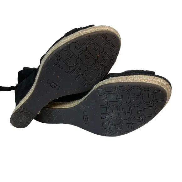 UGG | Lucy Black Wedges