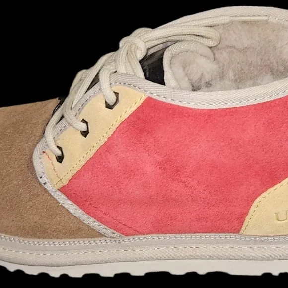 UGG Neumel Mashup Boot Samba Red/Chesnut Mens Size 9 OOP NWT NO ORIGINAL BOX