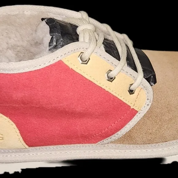 UGG Neumel Mashup Boot Samba Red/Chesnut Mens Size 9 OOP NWT NO ORIGINAL BOX