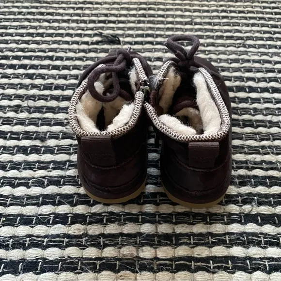 🌿UGG Neumel Zip Lace Up Brown Boots