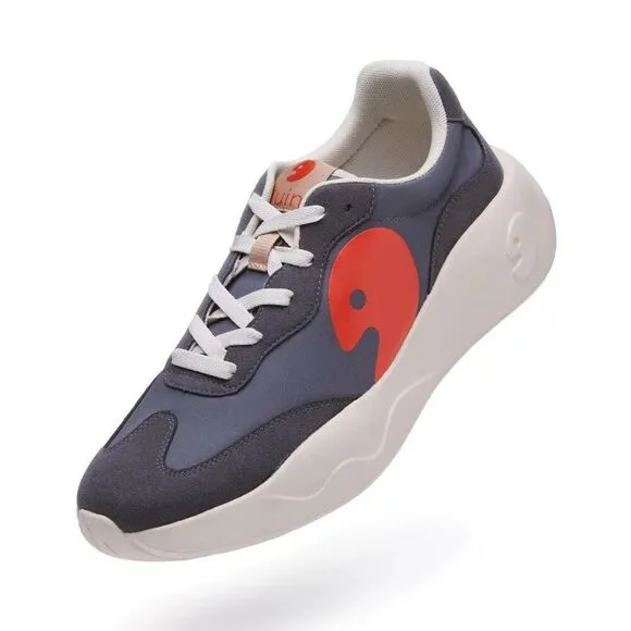 UIN Men's Sneakers Lightweight Walking Comfy Shoes (DIM GRAY SAN SEBASTIAN I)