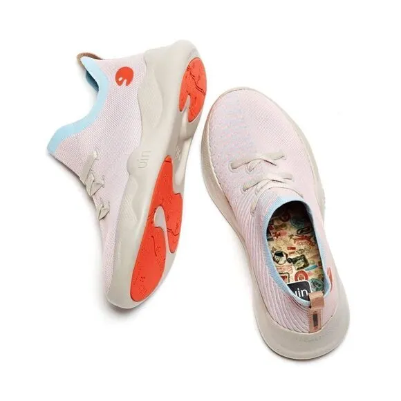 UIN Women's Sneakers Lightweight Walking Comfy Shoes (Mijas- Candy Shoes)
