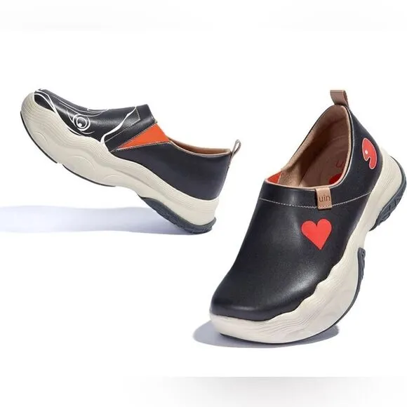 UIN Women's Travel Walking Shoes Casual Lightweight Fashion Sneaker(lovely Myna)