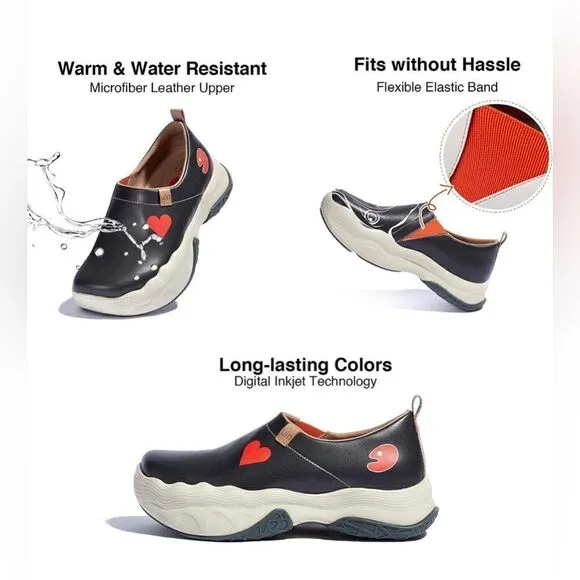 UIN Women's Travel Walking Shoes Casual Lightweight Fashion Sneaker(lovely Myna)