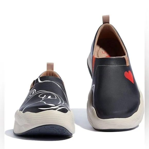 UIN Women's Travel Walking Shoes Casual Lightweight Fashion Sneaker(lovely Myna)