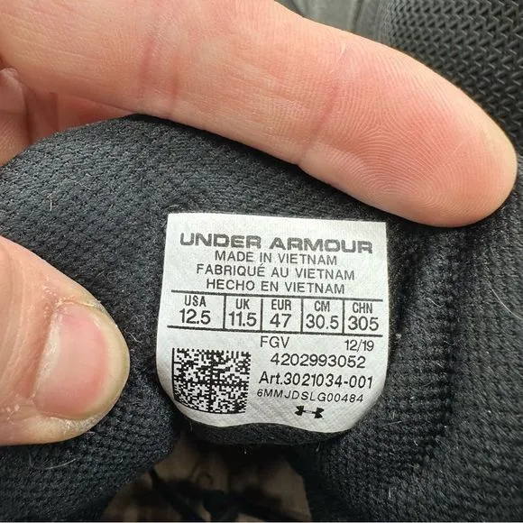 Under Armour Boots Mens 12.5 Valsetz RTS 1.5 Tactical Combat Hunting Survival