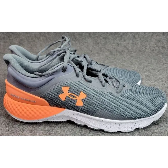 Under Armour Escape 4 Mens Shoes 13 Gray Orange‎ Running Gym Workout Lightweight