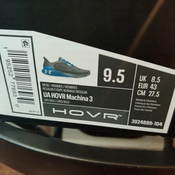 Under Armour HOVR Machina 3 Mens Running Shoes - Grey