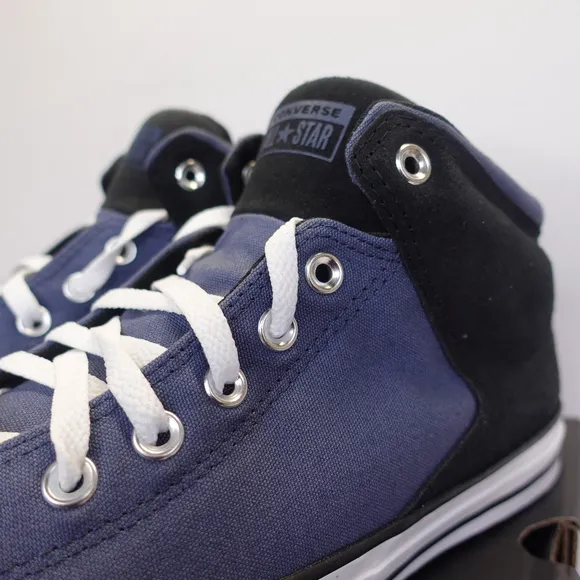 Unisex Converse All Star High Top Sneakers Size 10.5 12.5 Blue/Black NEW
