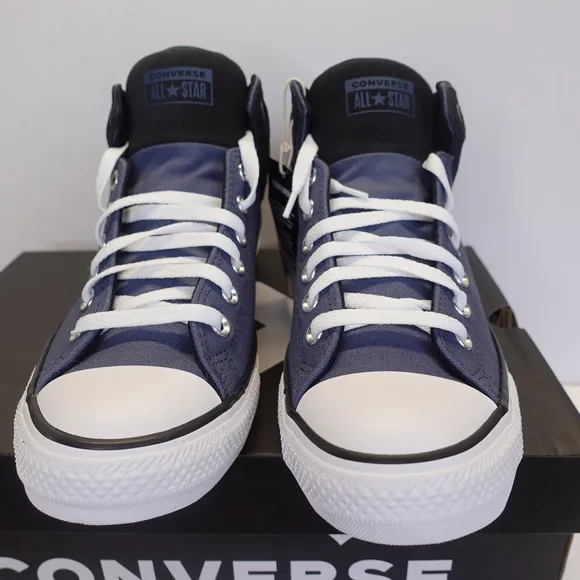 Unisex Converse All Star High Top Sneakers Size 10.5 12.5 Blue/Black NEW