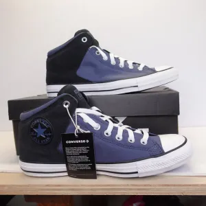 Unisex Converse All Star High Top Sneakers Size 10.5 12.5 Blue/Black NEW