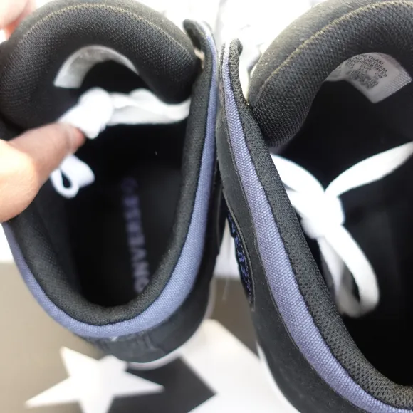 Unisex Converse All Star High Top Sneakers Size 10.5 12.5 Blue/Black NEW