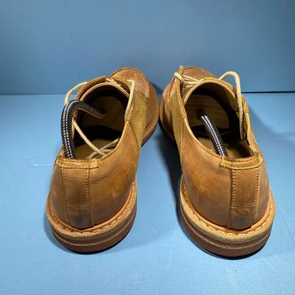 US 11 OXENDON HANDCRAFTED GOODYEAR WELTED J SHOES DAINITE SOLES SADDLE OXFORD