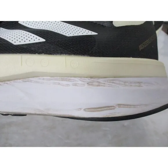 USED Adidas Men’s Adizero Boston 10 Running Shoes, Black-Size 11.5