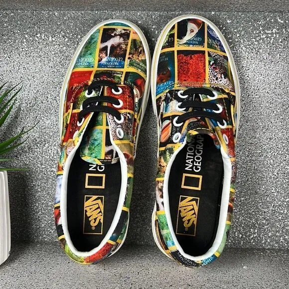 Vans 2020 National Geographic x Era 'Classic Covers' Sneakers Shoes 5.5 7