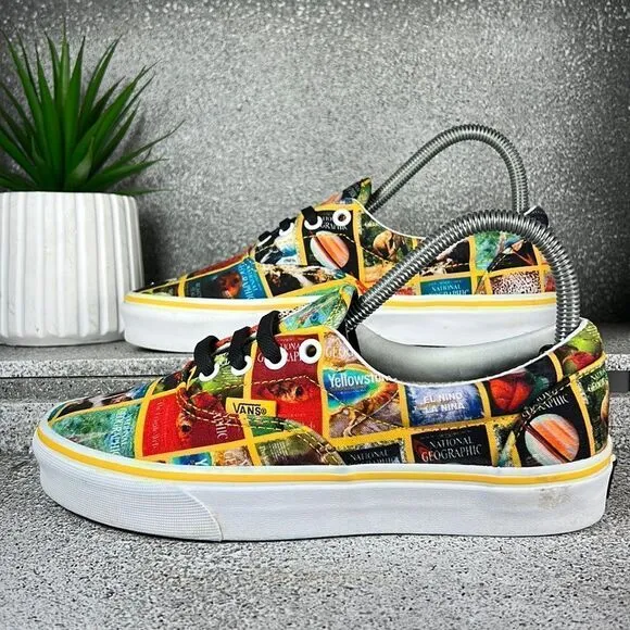 Vans 2020 National Geographic x Era 'Classic Covers' Sneakers Shoes 5.5 7