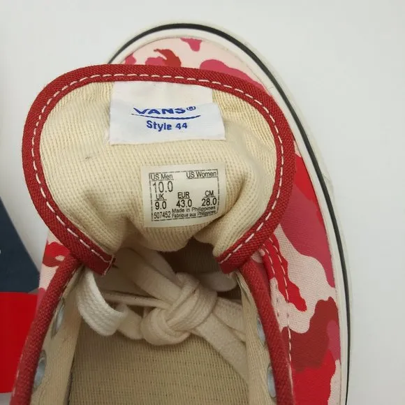 Vans Authentic 44 DX Anaheim Factory Camo Sneakers