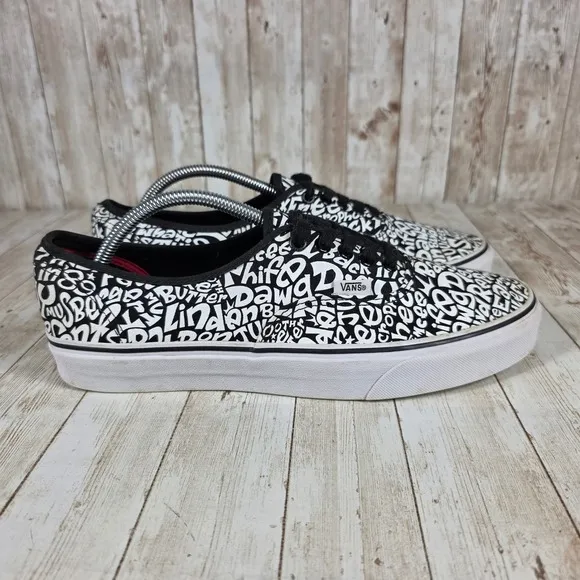 Vans Authentic ATCQ Tracklist True White Shoes mens 11