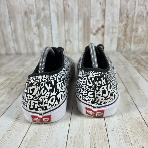 Vans Authentic ATCQ Tracklist True White Shoes mens 11