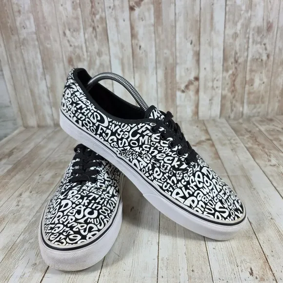 Vans Authentic ATCQ Tracklist True White Shoes mens 11