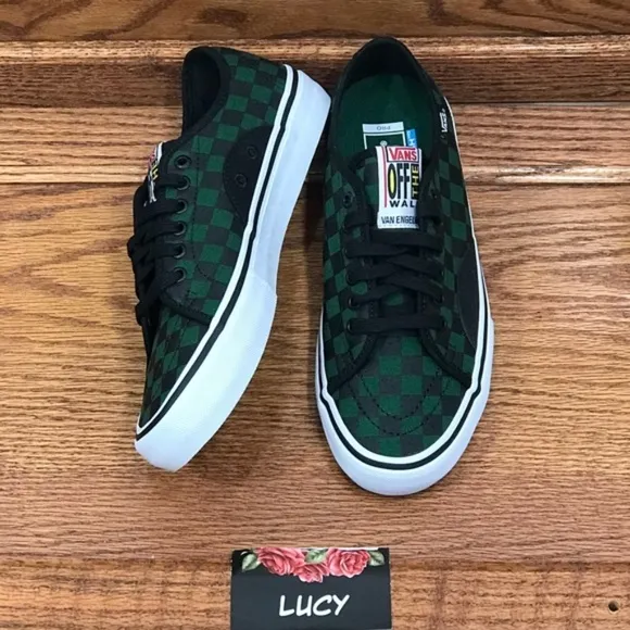 Vans AV Classic Pro Rubber Print Eden Black Shoes