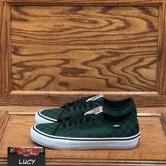 Vans AV Classic Pro Rubber Print Eden Black Shoes