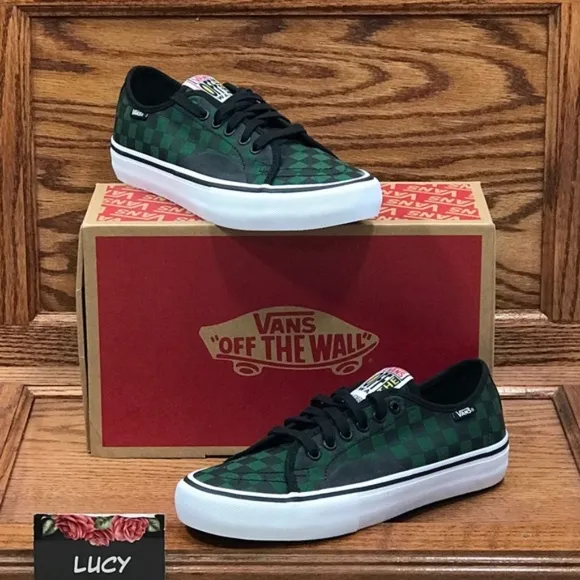Vans AV Classic Pro Rubber Print Eden Black Shoes