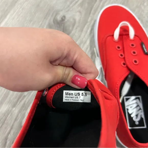 Vans Classic Red Shoes