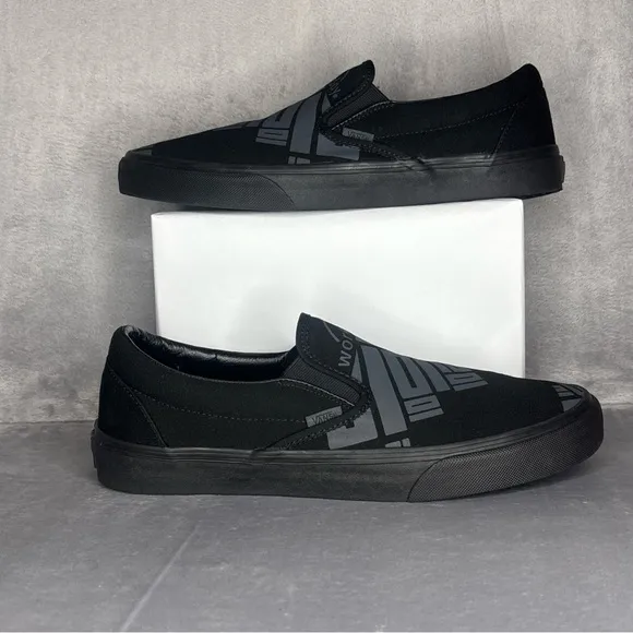 🔥🔥🔥VANS Classic Slip-On Black - WORKDAY Size:12🔥🔥🔥