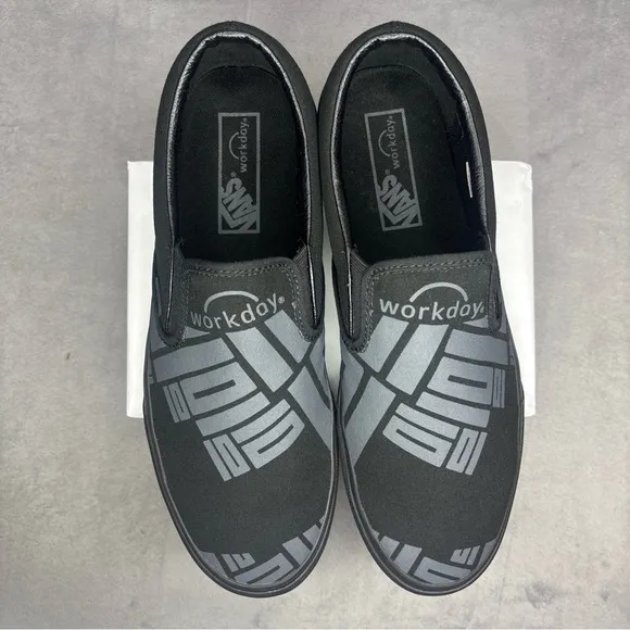 🔥🔥🔥VANS Classic Slip-On Black - WORKDAY Size:12🔥🔥🔥