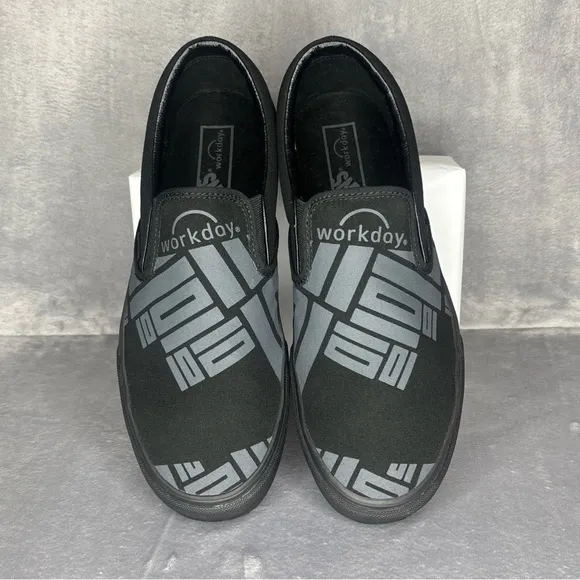 🔥🔥🔥VANS Classic Slip-On Black - WORKDAY Size:12🔥🔥🔥