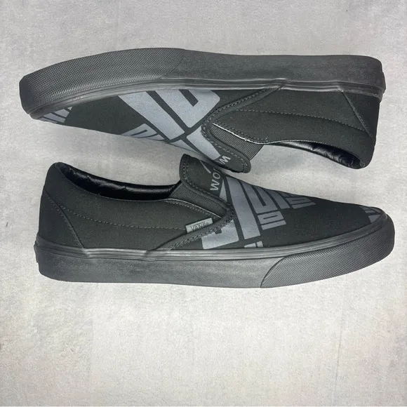 🔥🔥🔥VANS Classic Slip-On Black - WORKDAY Size:12🔥🔥🔥
