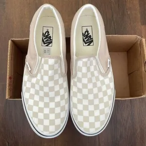 Vans classic slip on color theory checkboard men size 9.5