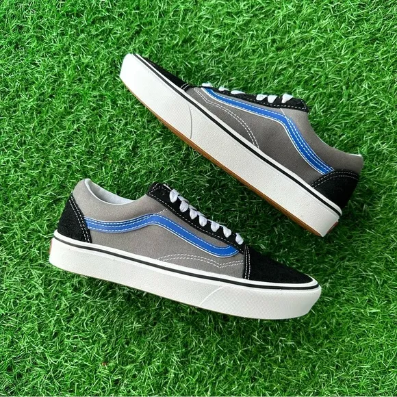 Vans Comfycush Old Skool Tri Tone Black / Pewter