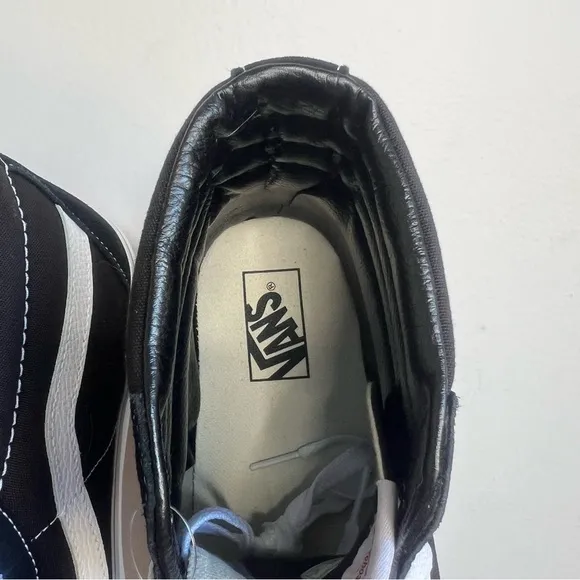 Vans Sk8 Hi Black / White Men's Shoe Size 12 #B1552