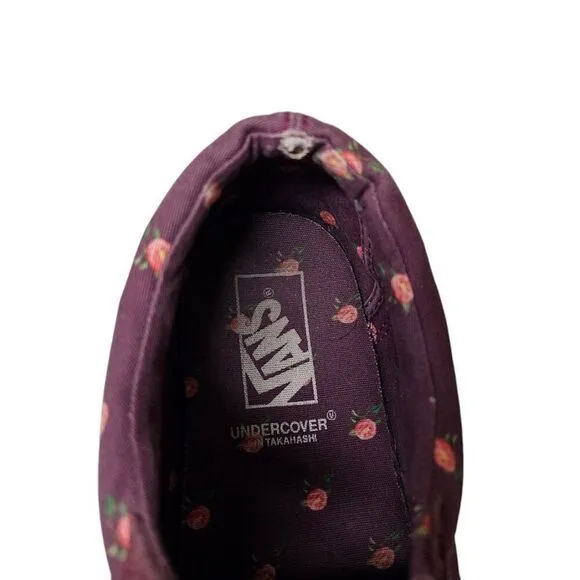 Vans X Undercover Shoes Mens Size 10 Takahashi Vault Classic Low Top Roses